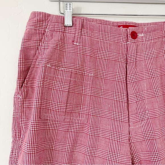 Supreme Red Plaid Shorts - Picture 3 of 11